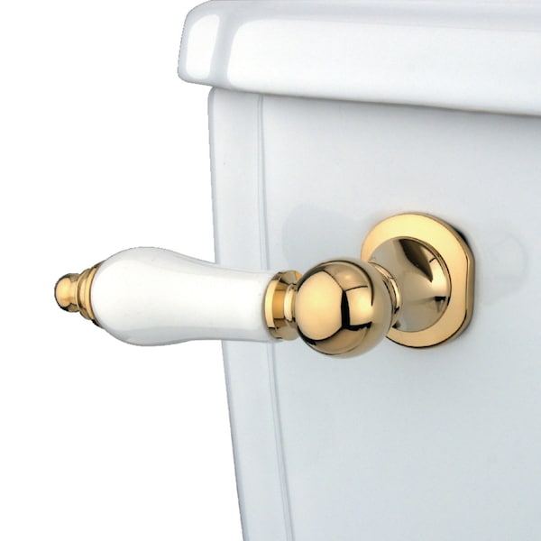 KTPL2 Toilet Tank Lever, Polished Brass